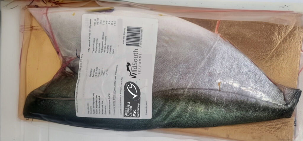 Premium wild Chilean yellowtail fillets prepared for high-end seafood importers